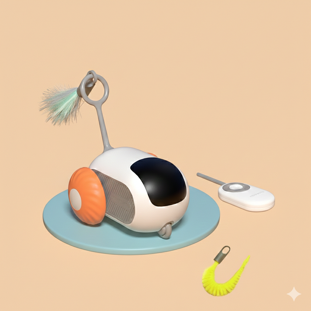 Smart Chase Cat Car – Interactive Remote Control Toy