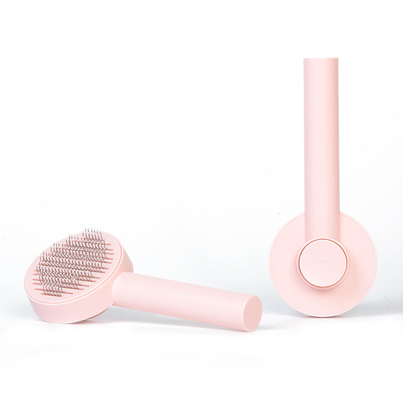 Pettio™ Ultimate Self-Cleaning Pet Brush: Gentle Massage & Easy Hair Removal