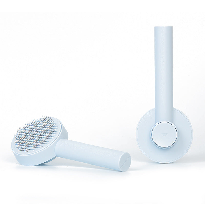 Pettio™ Ultimate Self-Cleaning Pet Brush: Gentle Massage & Easy Hair Removal